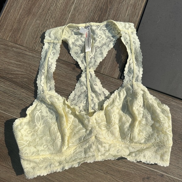 Free People Yellow Galloon Bralette - Picture 1 of 2